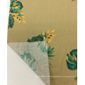 Linen Cotton Blended Printed Garment Fabric, Sofa/ Home Textiles Fabric